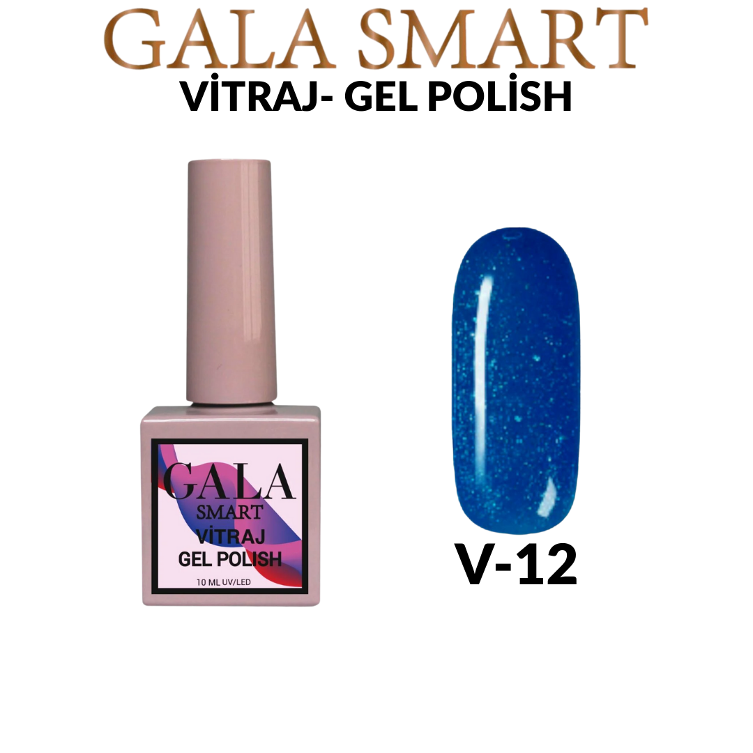 Gala Smart - Vitraj Kalıcı Oje -V12