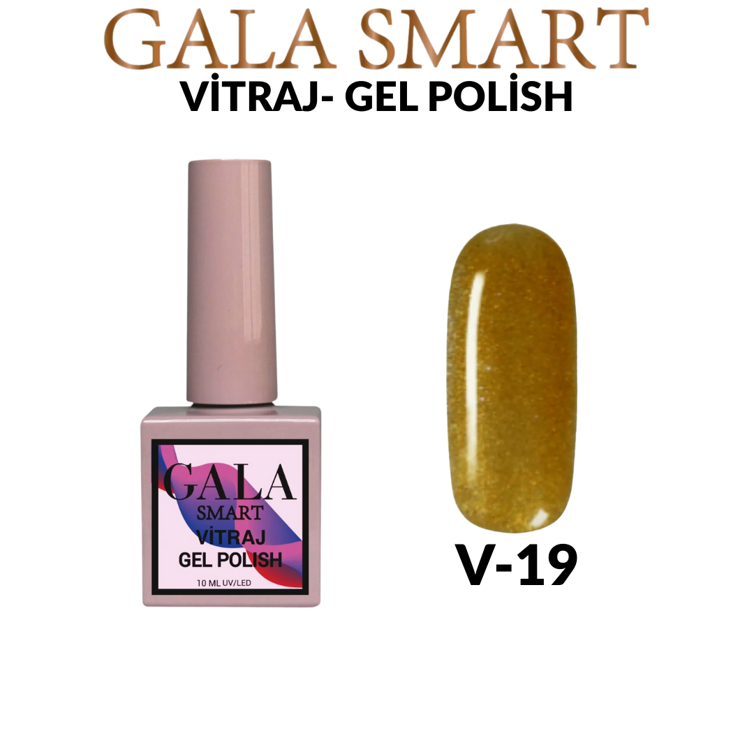 Gala Smart - Vitraj Kalıcı Oje - V19