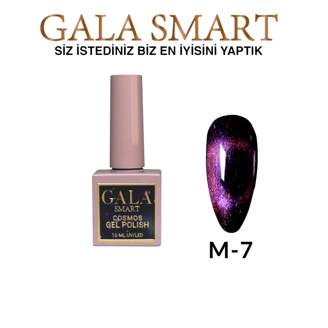 Gala Smart - Cosmos Kedi Gözü Kalıcı Oje - M-7