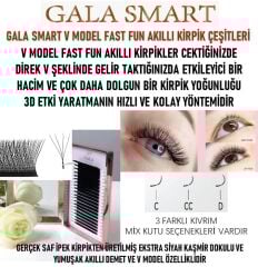 Gala Smart V Fast Fun Lash 0,7 C Mix