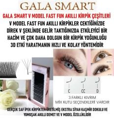 Gala Smart V Fast Fun Lash 0,7 D Mix