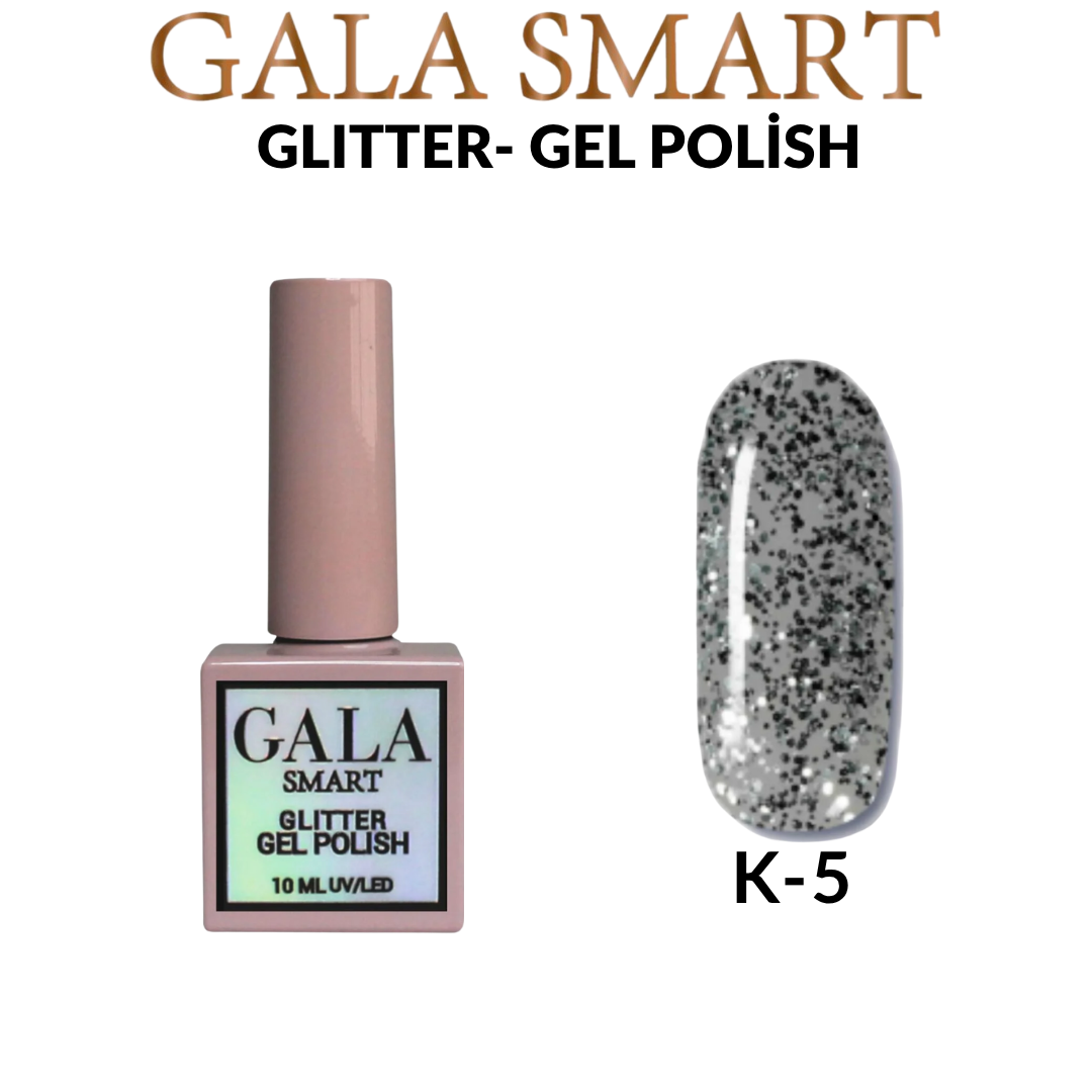 Glitter Kalıcı Oje - 10 ml K-05