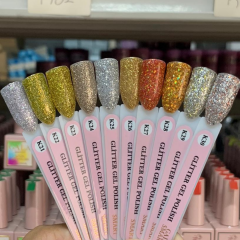Glitter Kalıcı Oje - 10 ml K-24