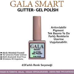 Glitter Kalıcı Oje - 10 ml K-37