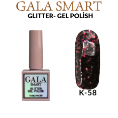 Glitter Kalıcı Oje - 10 ml K-58
