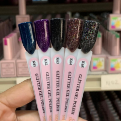 Glitter Kalıcı Oje - 10 ml K-62