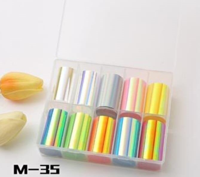 Gala Özel Dizayn Kırık Cam Folyo Kutulu M-35