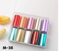 Gala Özel Dizayn Kırık Cam Folyo Kutulu M-36