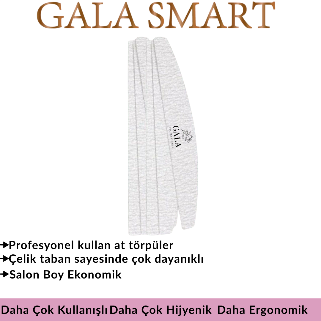Gala Smart Kıvrımlı Çelik Taban + 10 Yedek (100 Sertlik)